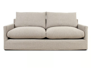 IPANEMA CONTEMPORAIN - 3 seater jute sofa with removable cover by Crearte Collections - view 2
